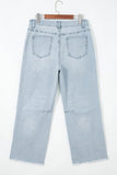 Beau Blue Patriotic Sequin Star Pattern Jeans Aaria Tees