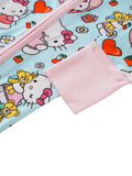 PoshTOT Sanrio Love Hello Kitty Bamboo Baby Convertible Zippy Romper - Aaria Tees Aaria Tees