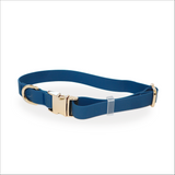 Waterproof Dog Collar | Navy Aaria Tees