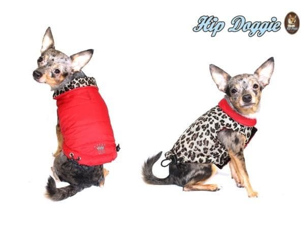 Red & Leopard Reversible Vest - Aaria Tees Aaria Tees