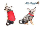 Red & Leopard Reversible Vest - Aaria Tees Aaria Tees