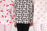 Girly vibes collection- Midnight flower Aaria Tees