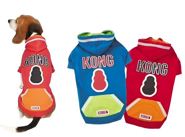 KONG Reflective Pullover Dog Hoodie - Aaria Tees Aaria Tees