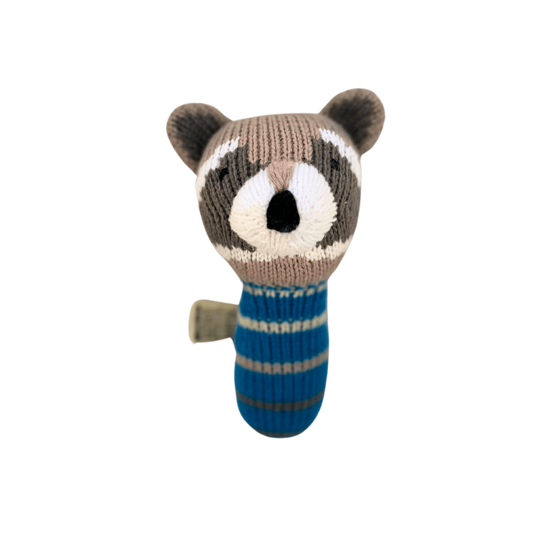 mini rattle | ramsay the raccoon - Aaria Tees Aaria Tees
