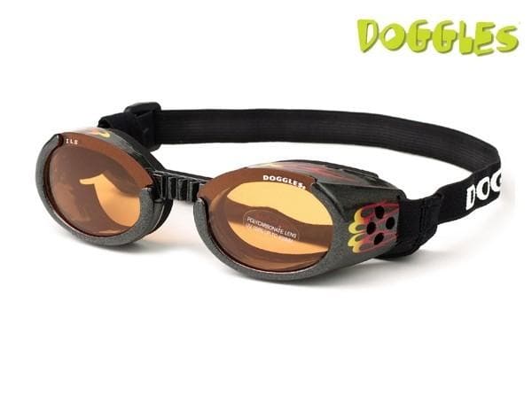 Racing Flames Doggles ILS Protective Dog Eyewear - Aaria Tees