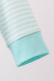 Blue bear embroidery bubble - Aaria Tees Aaria Tees