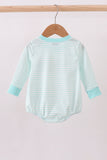 Blue bear embroidery bubble - Aaria Tees Aaria Tees