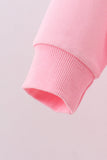 Pink clover glitter mom&me top Aaria Tees