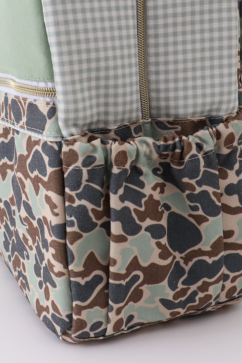 Camouflage bear print backpack - Aaria Tees Aaria Tees