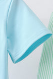 Blue watermelon truck seersucker shorts set - Aaria Tees Aaria Tees