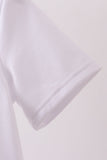 White MAMA bow applique mom&me top - Aaria Tees Aaria Tees