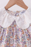 Red Floral Lace Ruffle Dress Aaria Tees