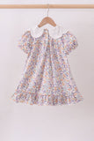 Red Floral Lace Ruffle Dress Aaria Tees