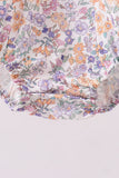 Red Floral Lace Bubble Aaria Tees