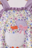 Goose Floral Appliqué Bubble Aaria Tees