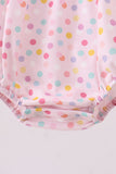Purple birthday embroidery bubble - Aaria Tees Aaria Tees