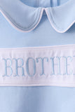 Blue brother embroidery pocket shorts set - Aaria Tees Aaria Tees
