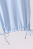 Blue brother embroidery gown - Aaria Tees Aaria Tees
