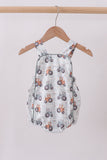 Farm Tractor Bubble Aaria Tees