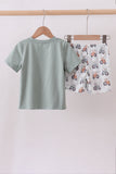 Farm Tractor Set Aaria Tees