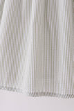 Pink seersucker farm animals embroidery ruffle dress - Aaria Tees Aaria Tees