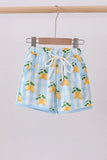 Blue lemon swim trunks - Aaria Tees Aaria Tees