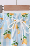 Blue lemon swim trunks - Aaria Tees Aaria Tees