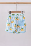 Blue lemon swim trunks - Aaria Tees Aaria Tees