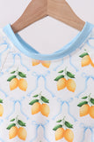 Blue bow lemon rashguard - Aaria Tees Aaria Tees