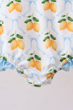 Blue bow lemon rashguard - Aaria Tees Aaria Tees