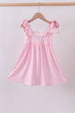 Pink watermelon embroidery ruffle dress - Aaria Tees Aaria Tees