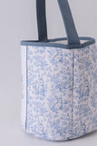 Blue bunny floral basket Aaria Tees