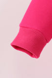 Magenta bow sequin mom&me sweatshirt - Aaria Tees Aaria Tees