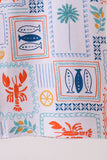 Coconut trees lobsters print bamboo jumpsuit - Aaria Tees Aaria Tees