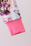 Pink character bamboo romper - Aaria Tees Aaria Tees