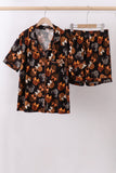 Brown character bamboo pajama set - Aaria Tees Aaria Tees