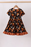 Brown character bamboo dress - Aaria Tees Aaria Tees