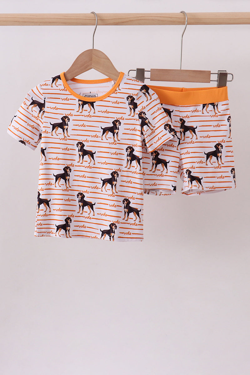 Tennessee vols bamboo pajama set - Aaria Tees