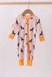Tennessee vols bamboo zipper romper - Aaria Tees Aaria Tees