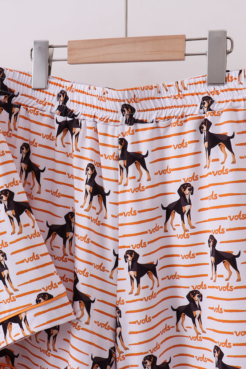 Tennessee vols bamboo pajama shorts set - Aaria Tees Aaria Tees