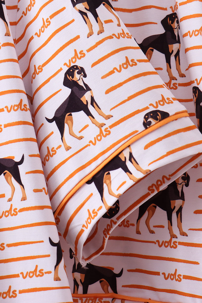 Tennessee vols bamboo pajama shorts set - Aaria Tees Aaria Tees