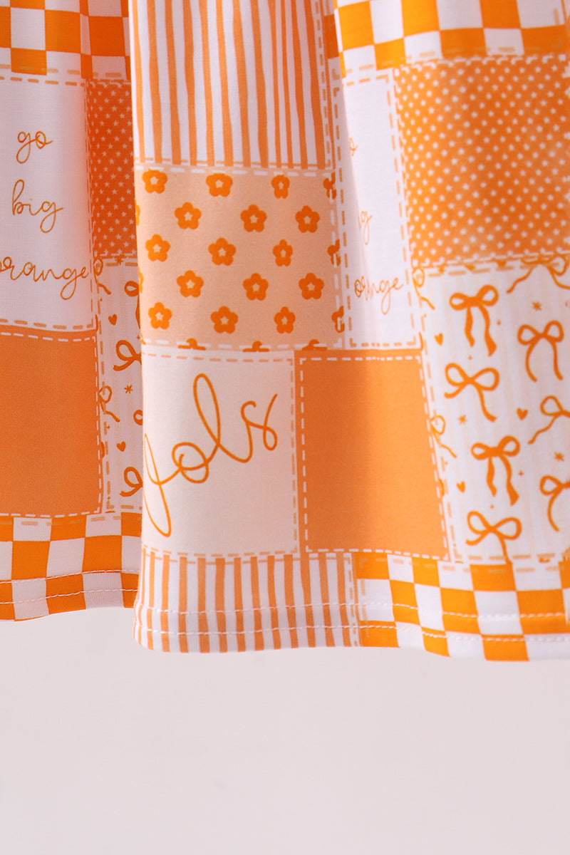 Tennessee floral checkered bamboo dress - Aaria Tees Aaria Tees