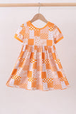 Tennessee floral checkered bamboo dress - Aaria Tees Aaria Tees
