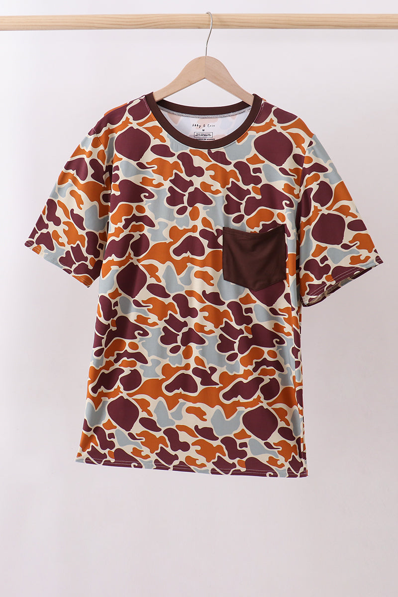 Camouflage print bamboo gown - Aaria Tees Aaria Tees