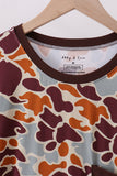 Camouflage print bamboo gown - Aaria Tees Aaria Tees
