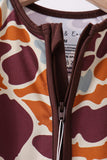 Camouflage print bamboo pajama romper - Aaria Tees Aaria Tees