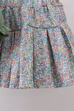 Sage floral bunny applique skorts set - Aaria Tees Aaria Tees