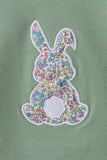 Sage bunny applique bloomer set - Aaria Tees Aaria Tees