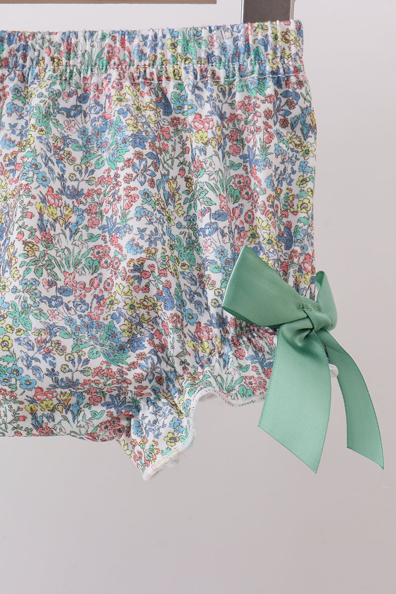 Sage bunny applique bloomer set - Aaria Tees Aaria Tees