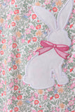 Floral bunny applique ruffle shorts set - Aaria Tees Aaria Tees